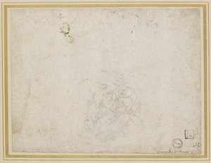 The Virgin and Child Adored